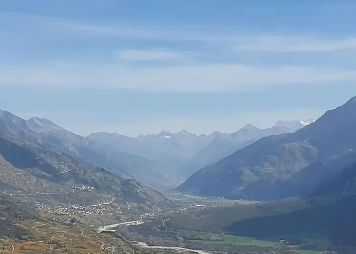 New Flat In Randogne With View